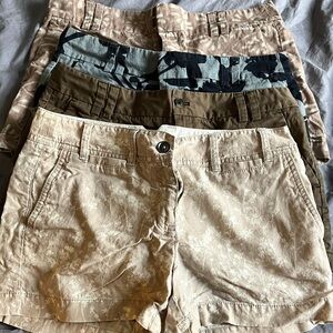 Set of 9 Loft shorts, size 6
